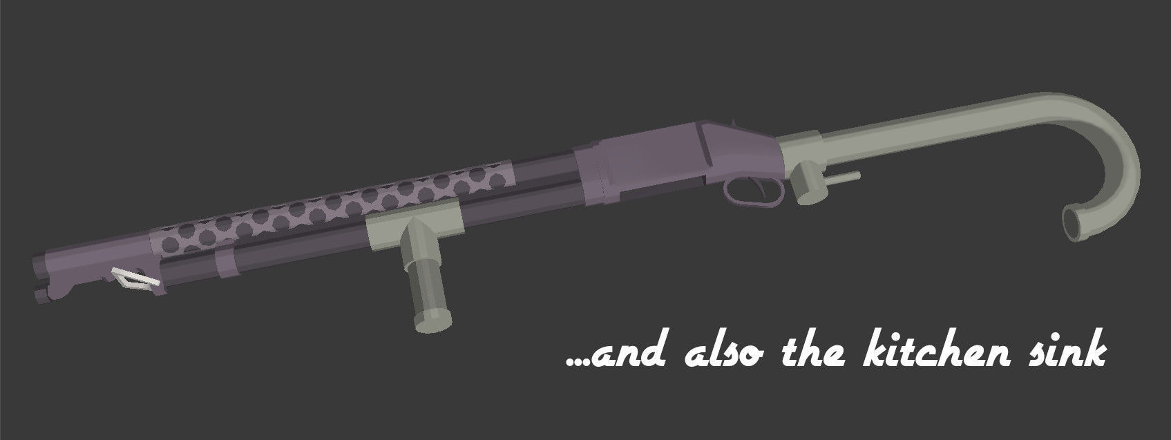 Sentinel Series M1897 Low-poly 3D model_16