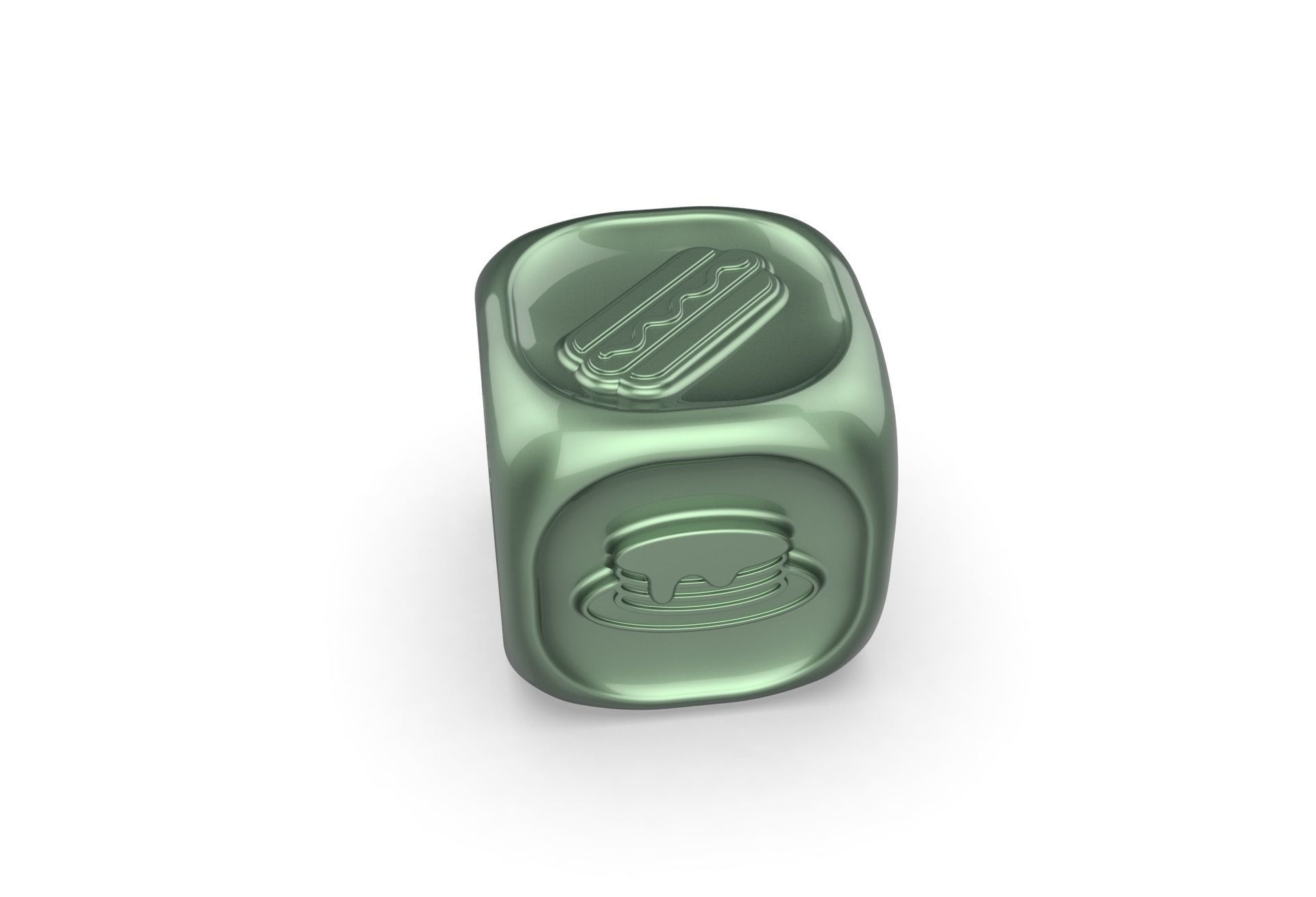 Fastfood Dice 3D print model_15