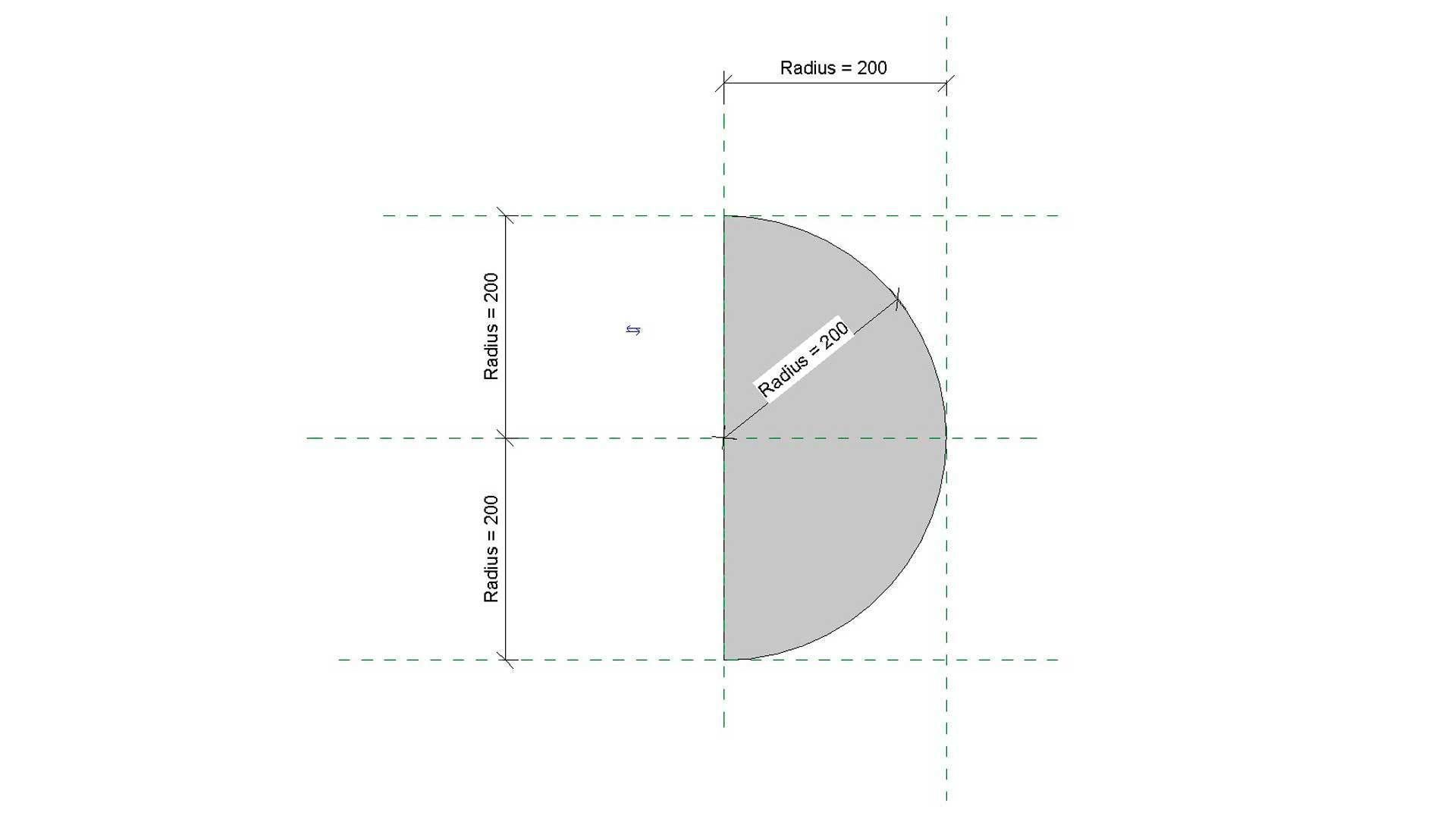 Semi Circular Column 3D model | CGTrader