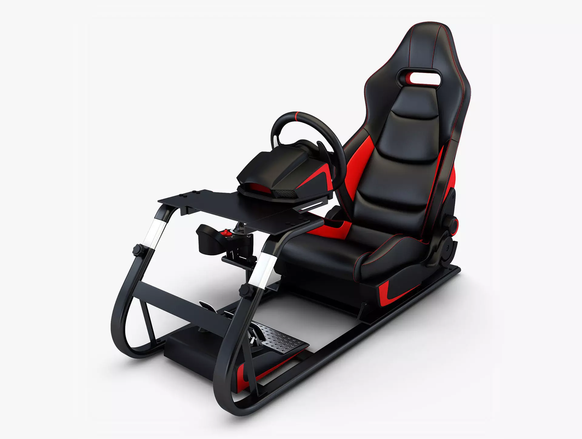 Racing Game Simulator v 2 3D model_0