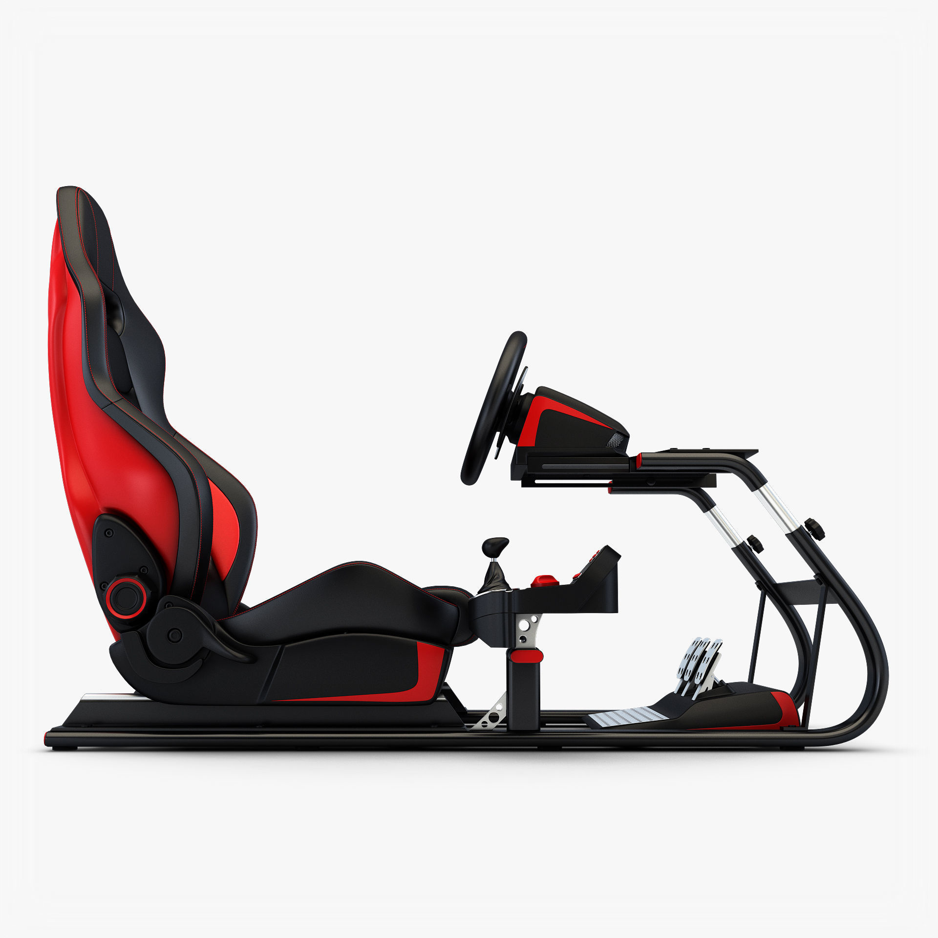 Racing Game Simulator v 2 3D model_9