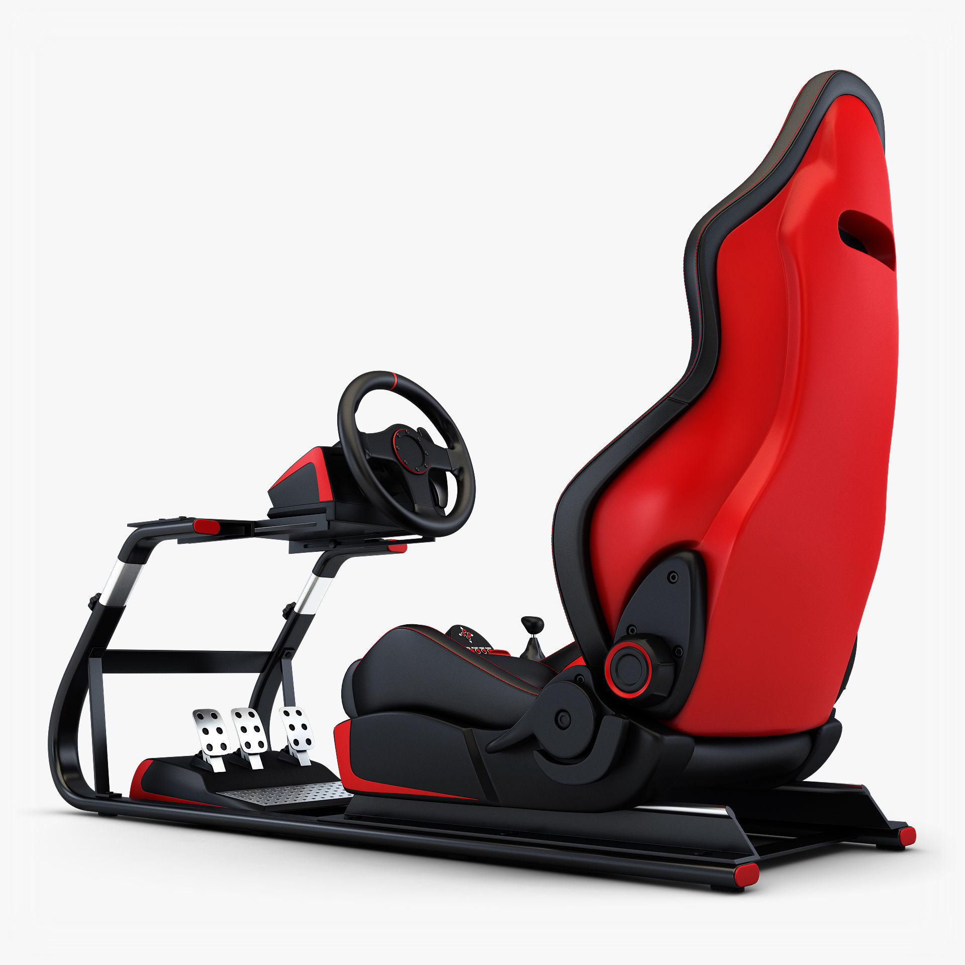 Racing Game Simulator v 2 3D model_7