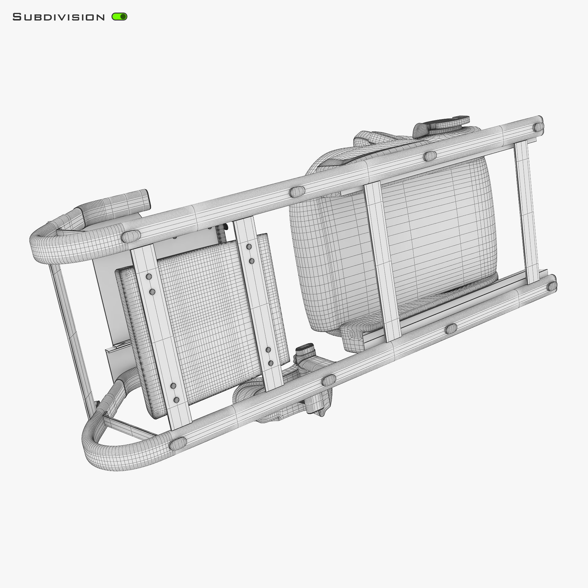 Racing Game Simulator v 2 3D model_32