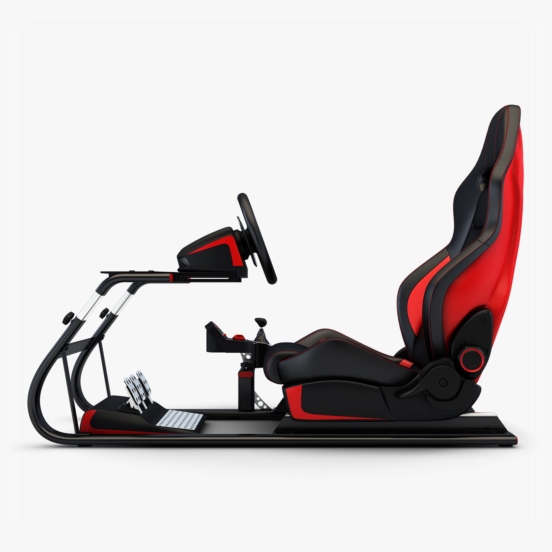 Racing Game Simulator v 2 3D model_8