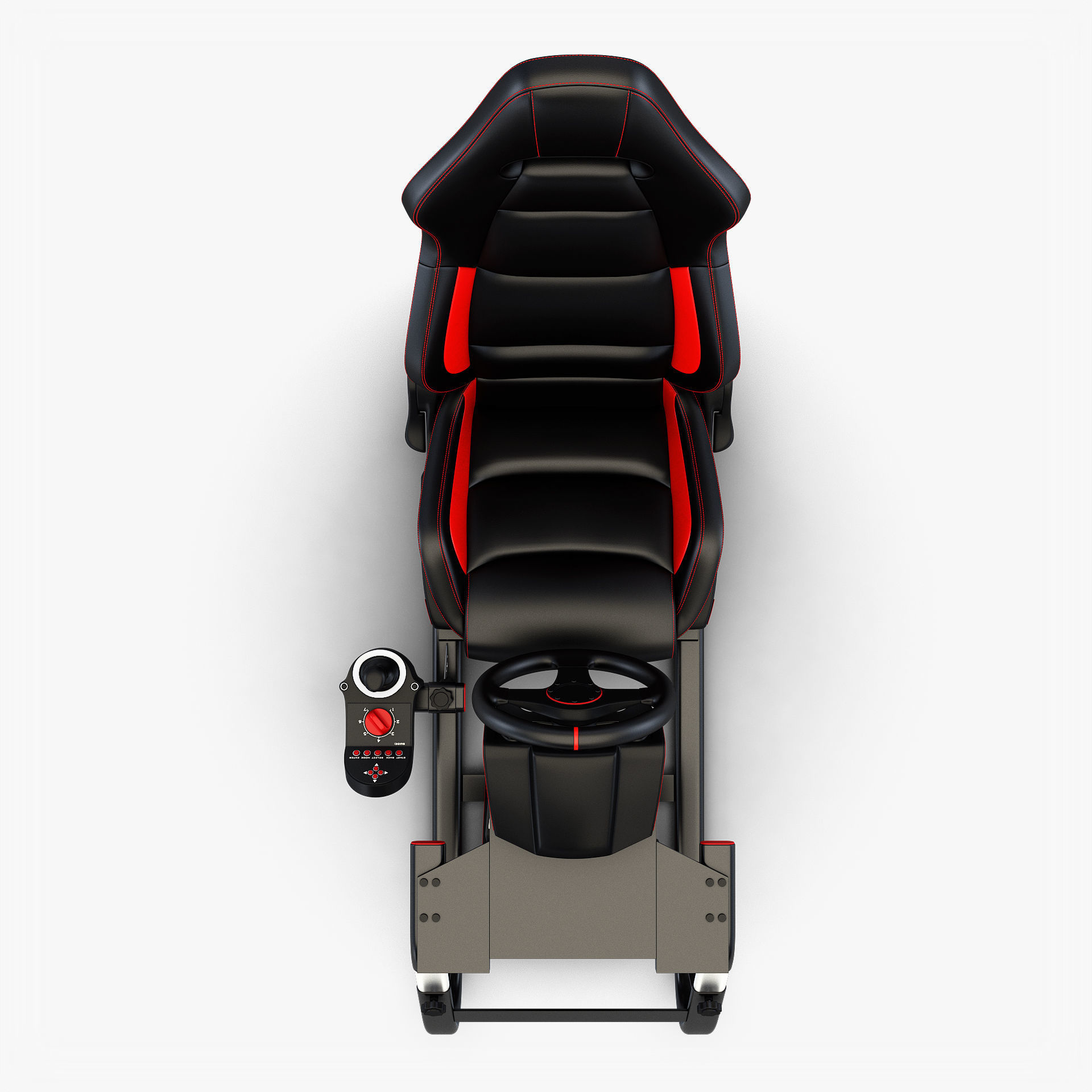 Racing Game Simulator v 2 3D model_10