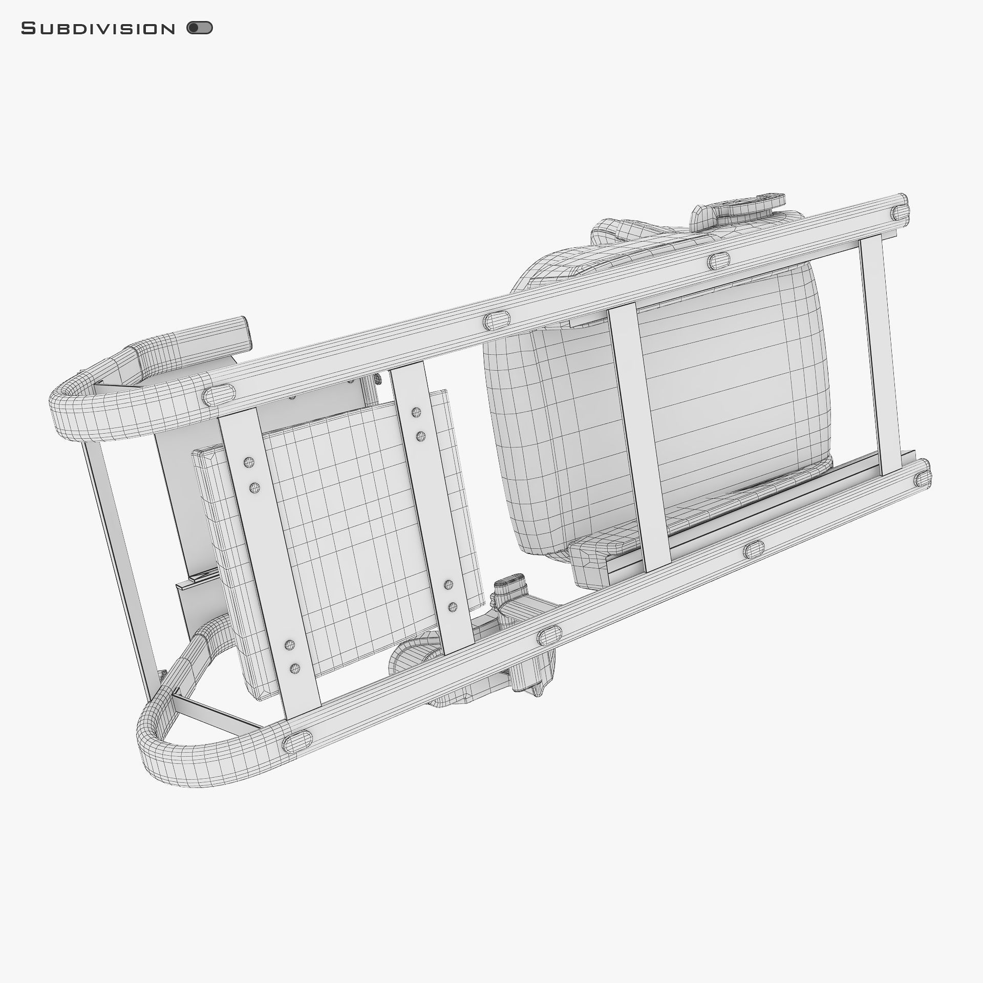 Racing Game Simulator v 2 3D model_33