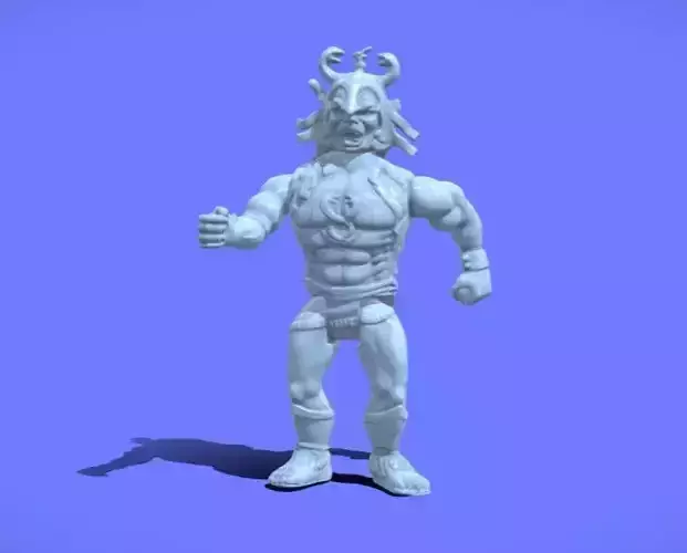 80s THUNDERCATS MUMM-RA FIGURE - 3D SCAN 3D print model