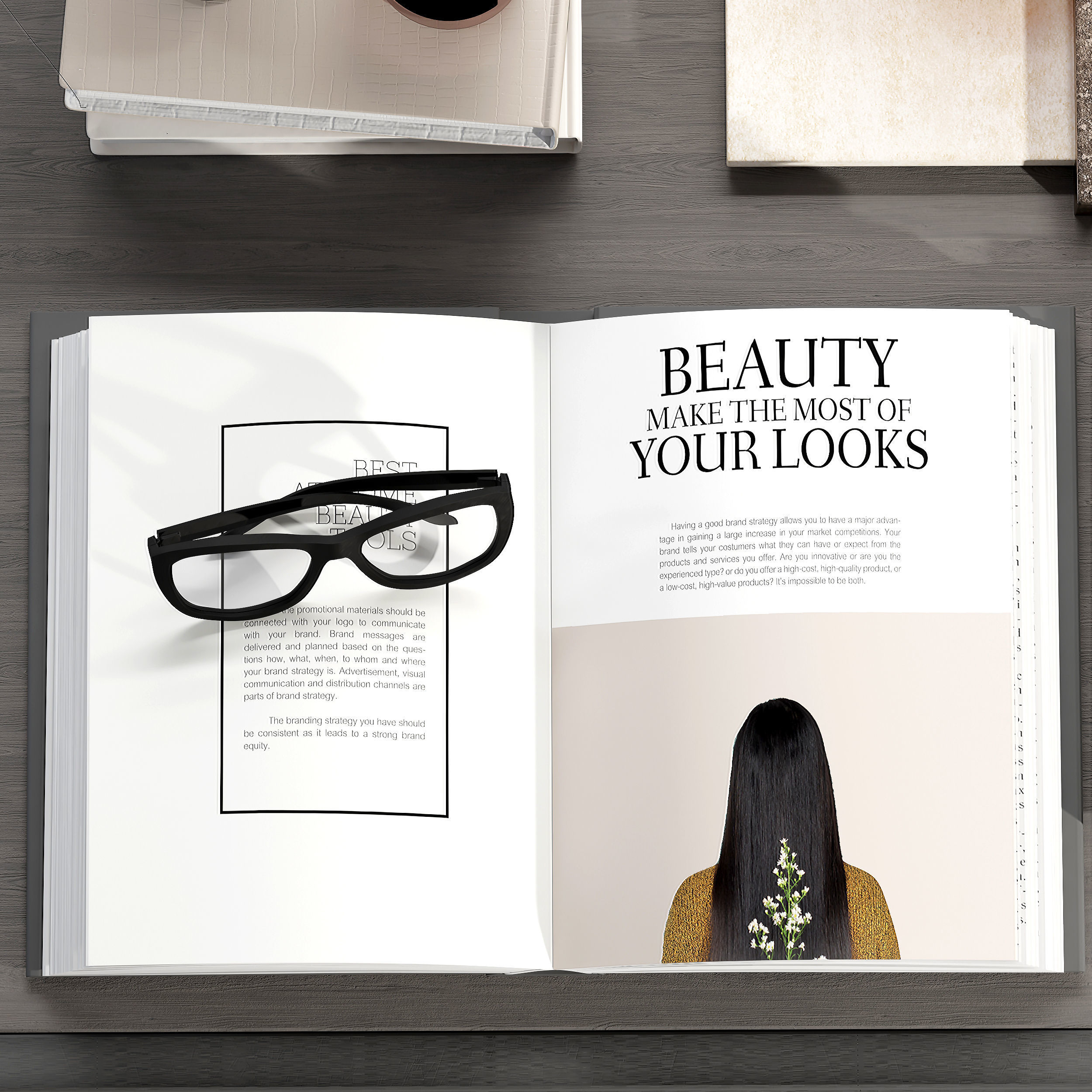 Decorative set  02 3D model_5