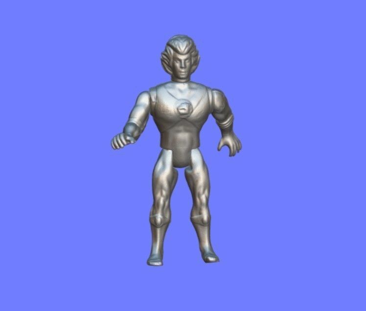 80s THUNDERCATS TYGRA FIGURE - 3D SCAN 3D print model_5