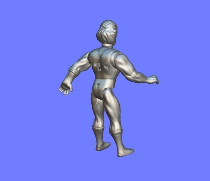 80s THUNDERCATS TYGRA FIGURE - 3D SCAN 3D print model_8