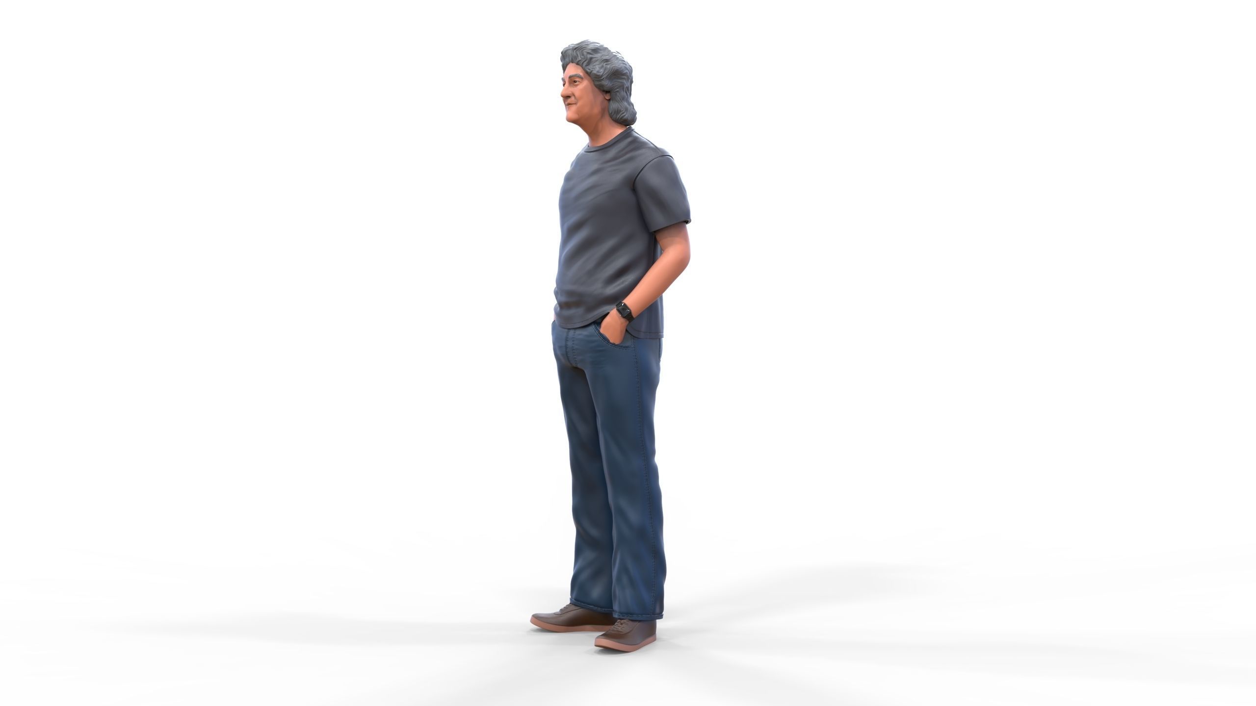 N3 Top Gear TV show James May 3D print model_9