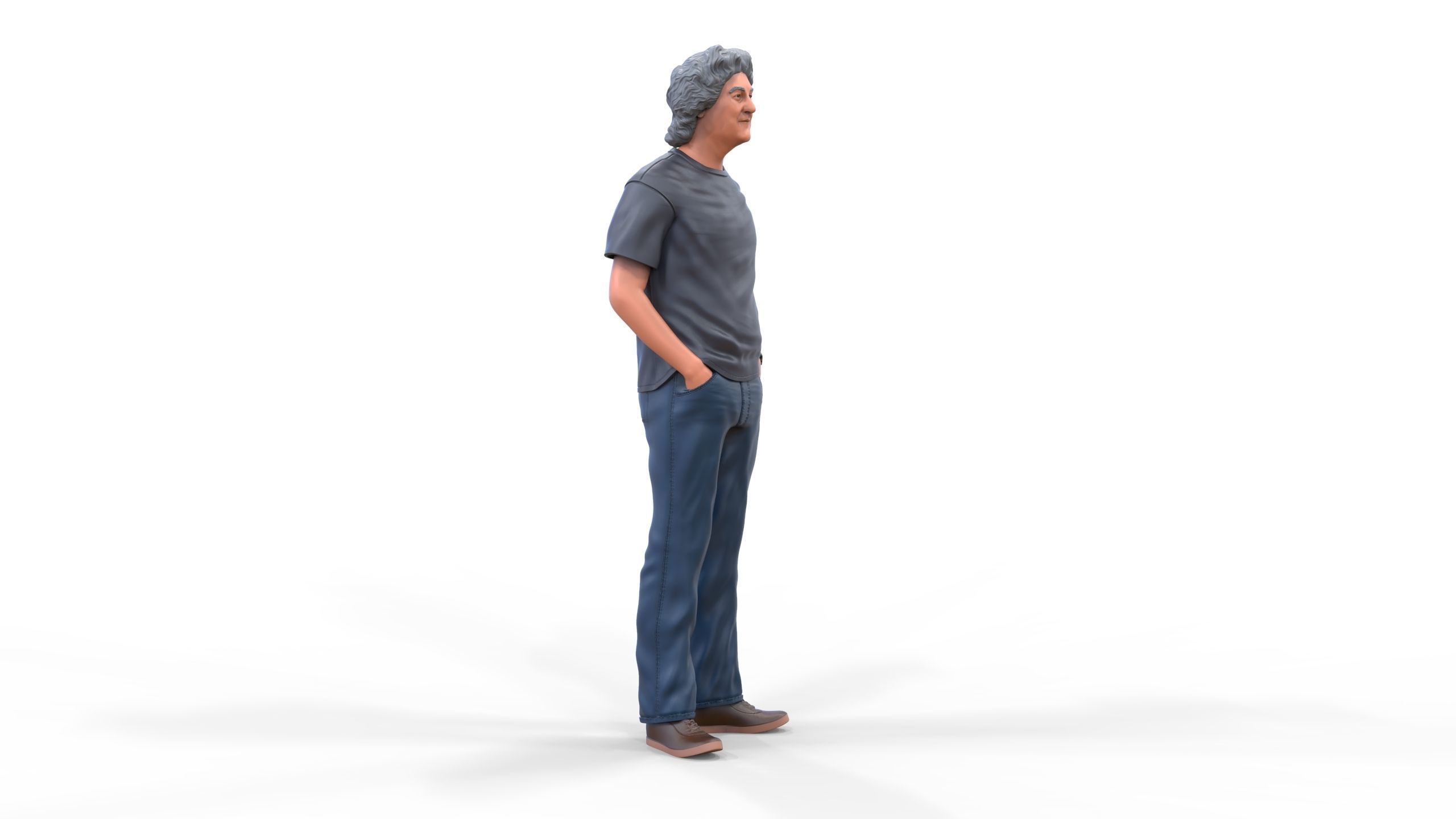 N3 Top Gear TV show James May 3D print model_29