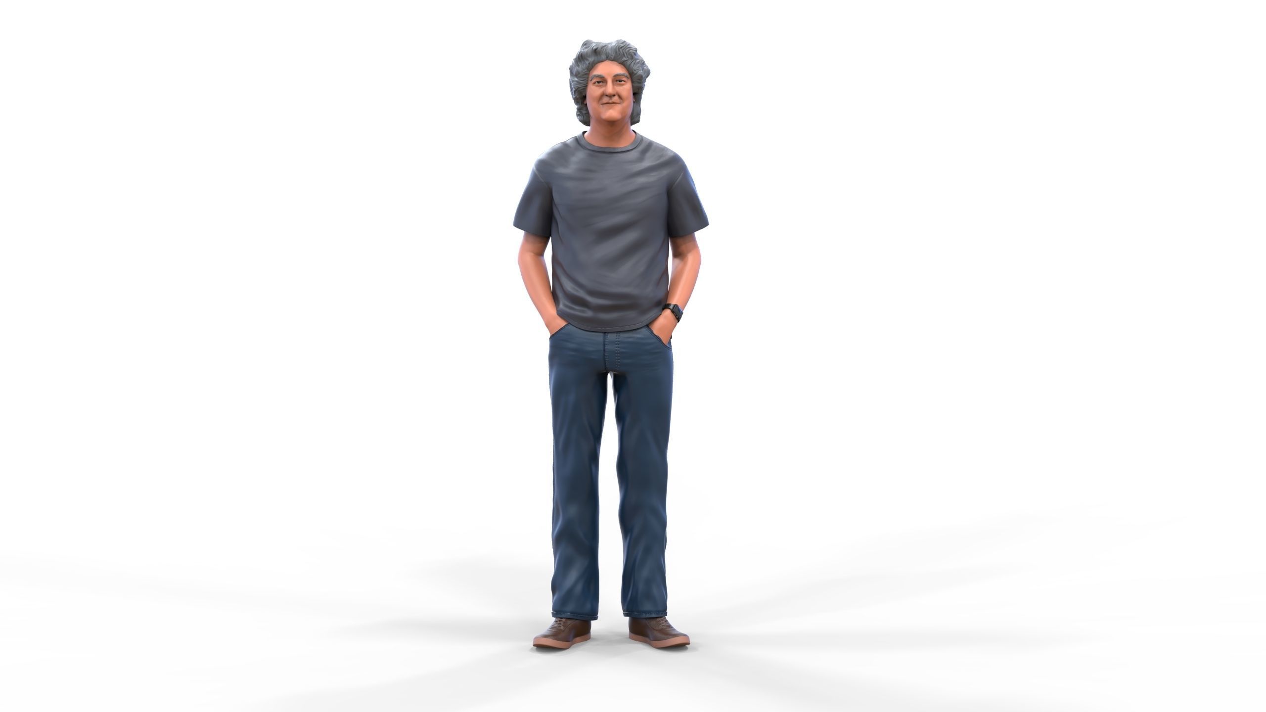 N3 Top Gear TV show James May 3D print model_4