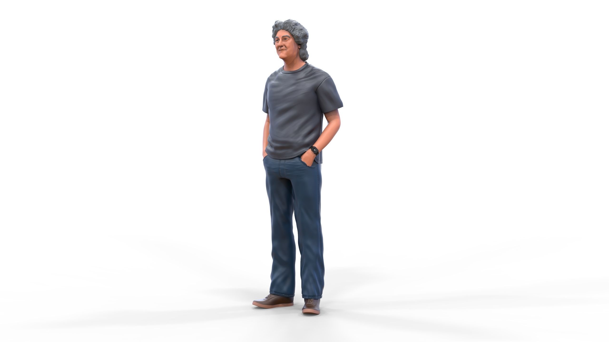 N3 Top Gear TV show James May 3D print model_7
