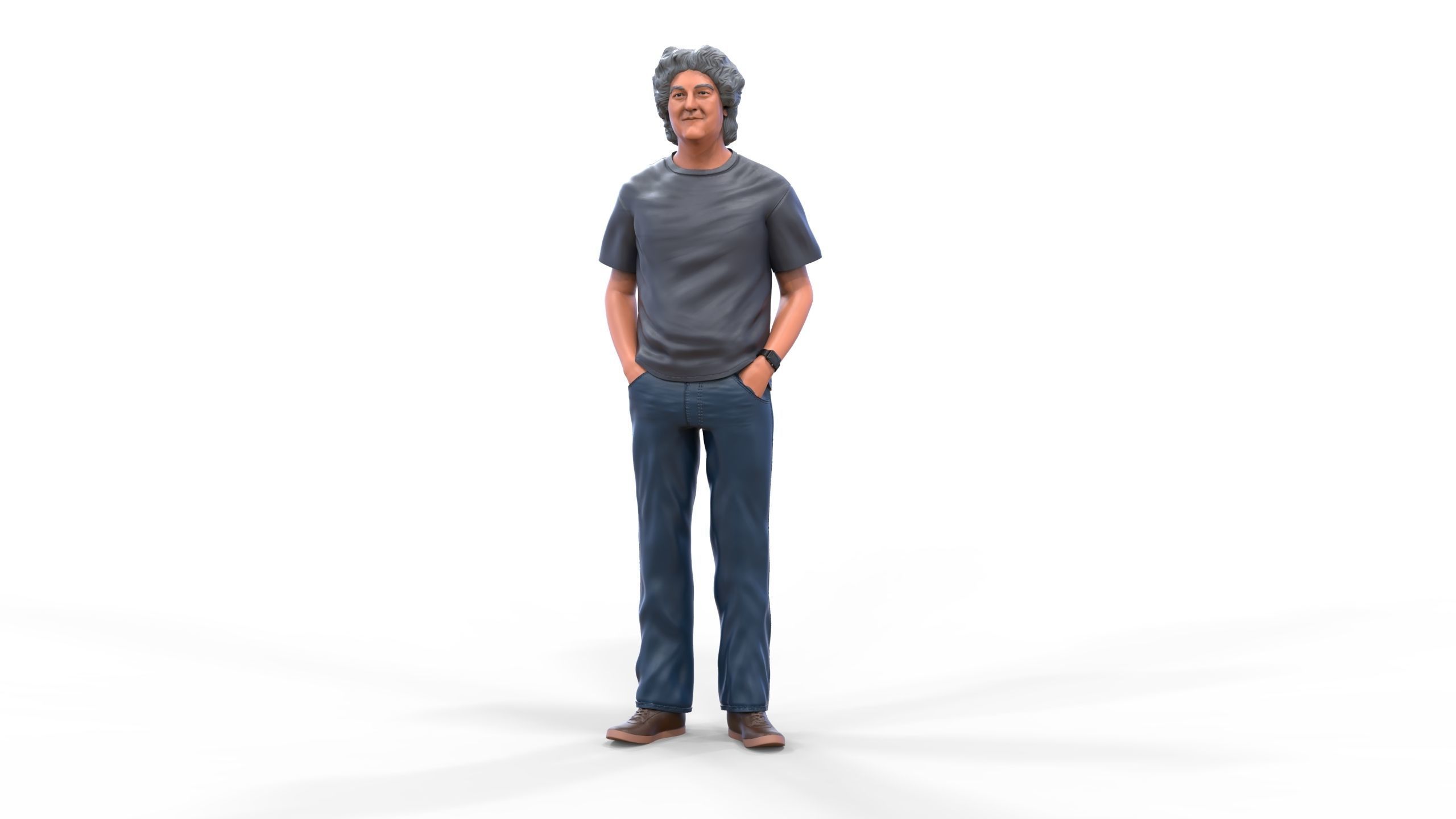 N3 Top Gear TV show James May 3D print model_5