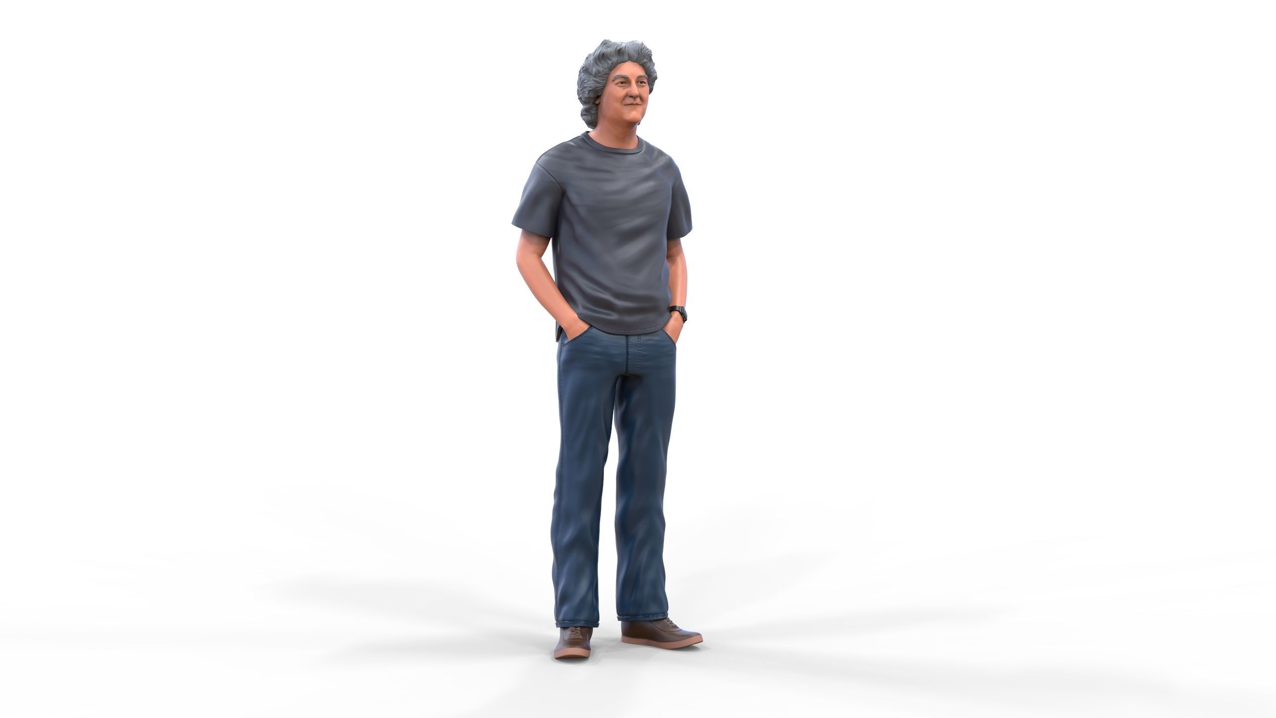 N3 Top Gear TV show James May 3D print model_2