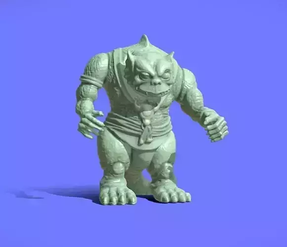 80s THUNDERCATS SLITHE FIGURE - 3D SCAN 3D print model
