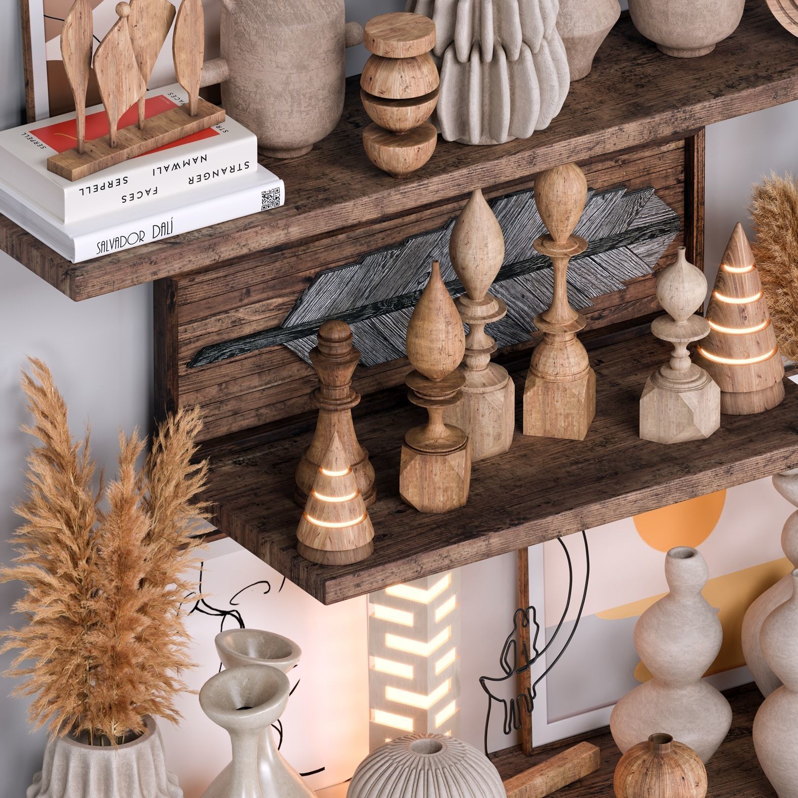 Decor Set 22 3D model_3