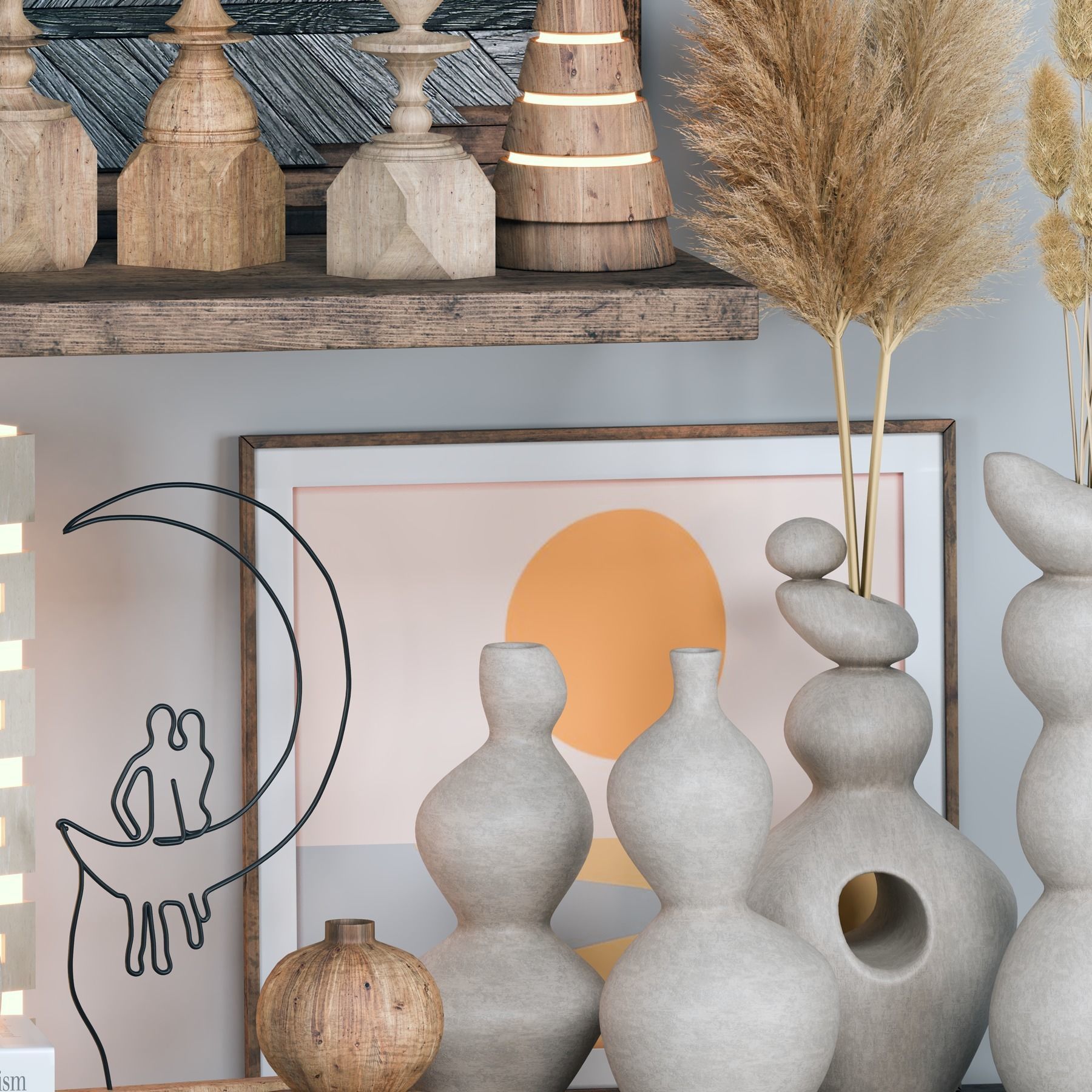 Decor Set 22 3D model_1