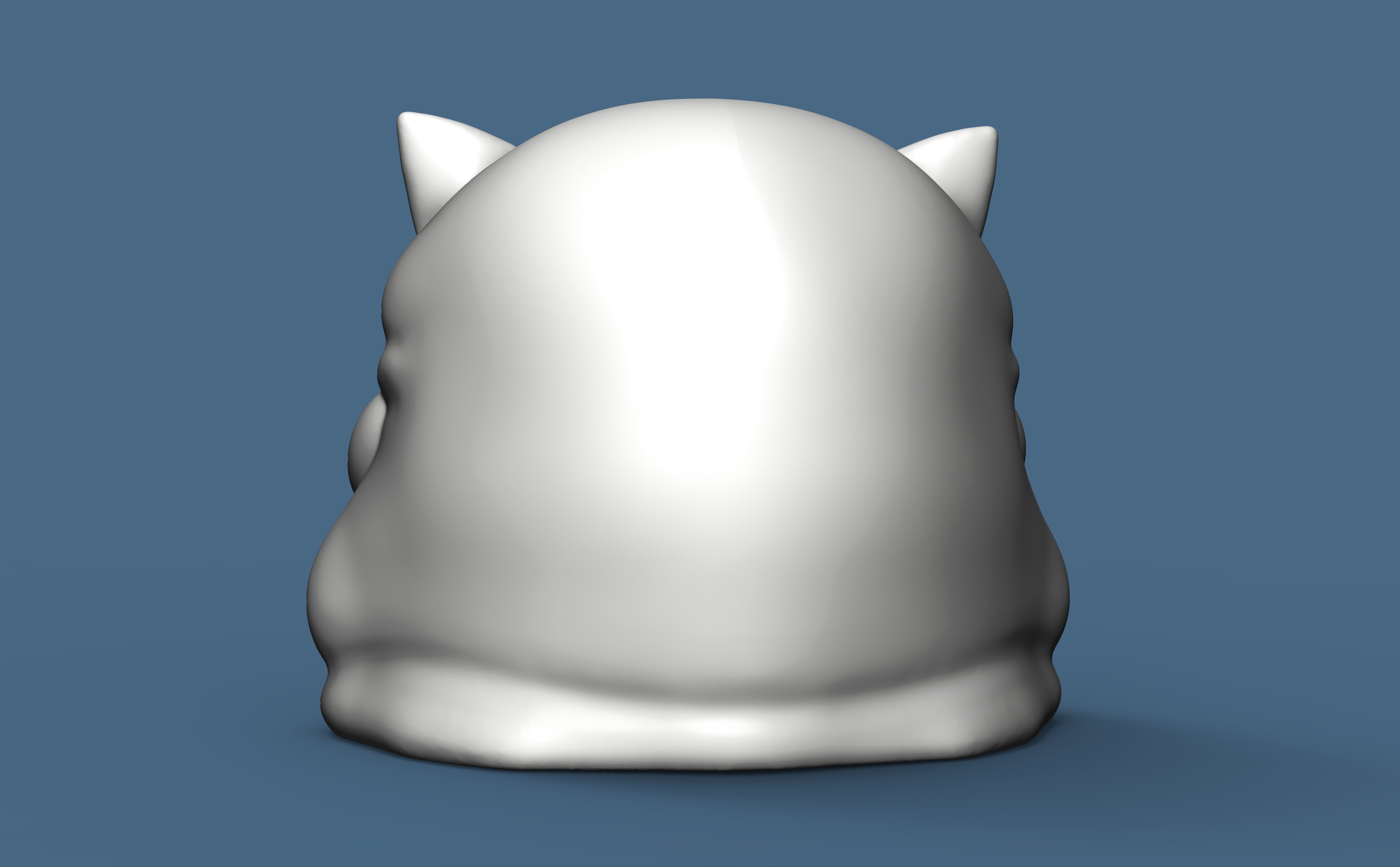 POKEMON - SNORLAX CHUBBY VALENTINES EDITION  3D print model_3