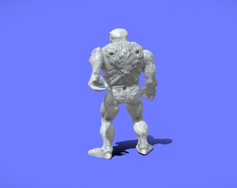 80s THUNDERCATS VULTUREMAN FIGURE - 3D SCAN 3D print model_2