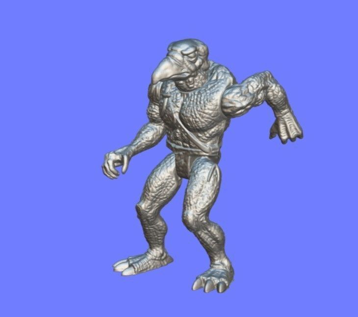 80s THUNDERCATS VULTUREMAN FIGURE - 3D SCAN 3D print model_7