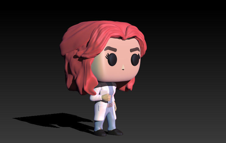 Funko Christine Palmer - Dr Strange 3D print model_1