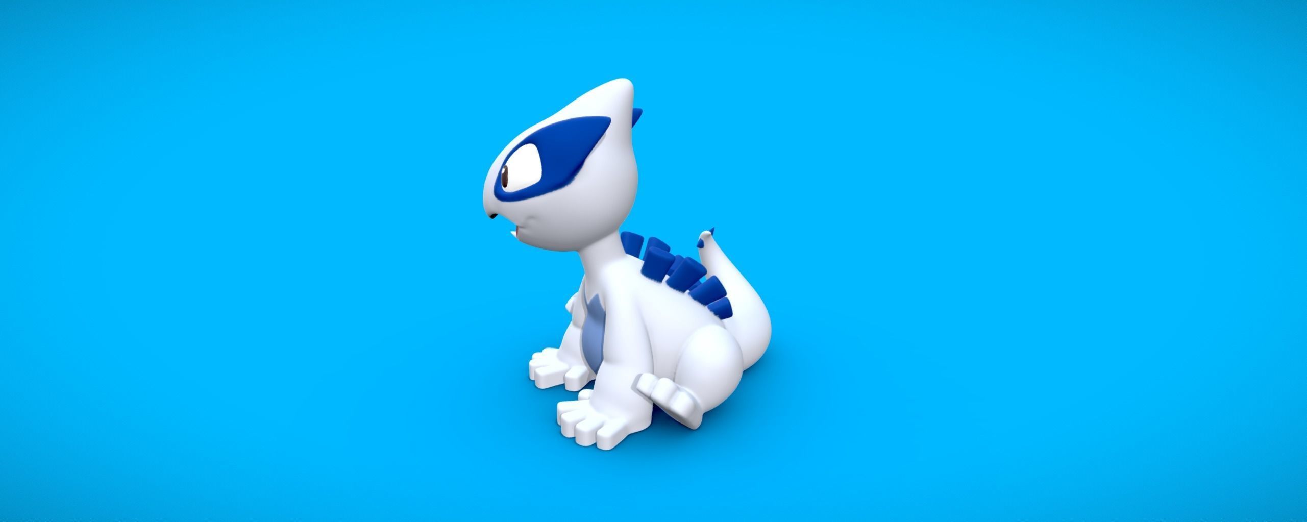 Lugia - 3D print pokemon 3D print model_4