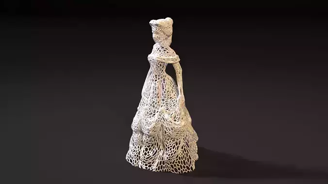 Belle Princess 3D print model
