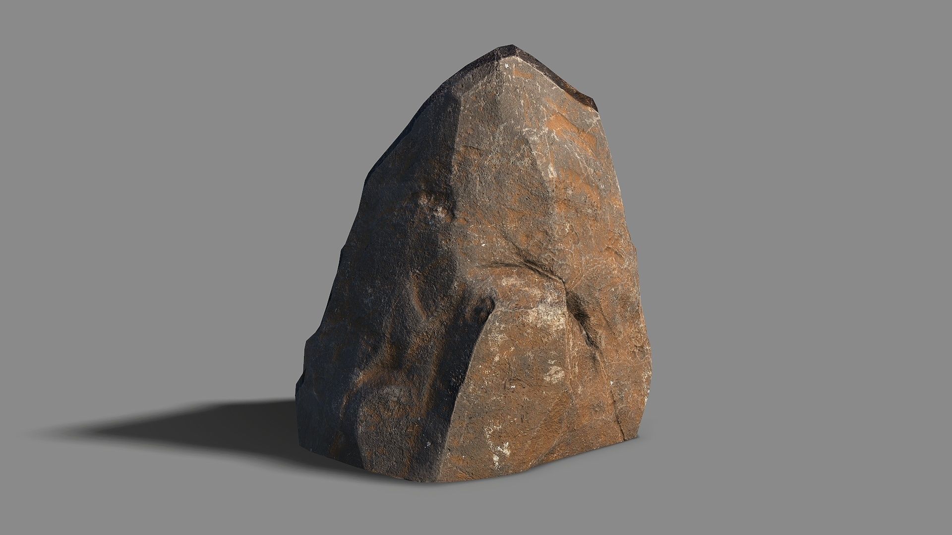Mountain Rock 03 Low-poly 3D model_6