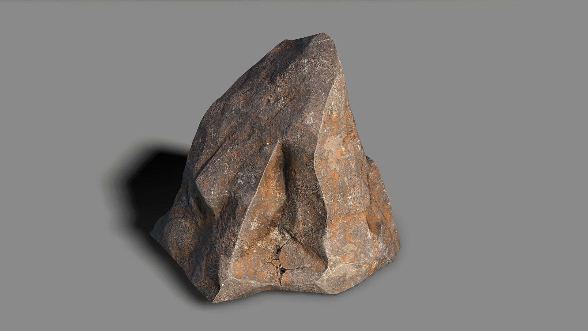 Mountain Rock 03 Low-poly 3D model_11