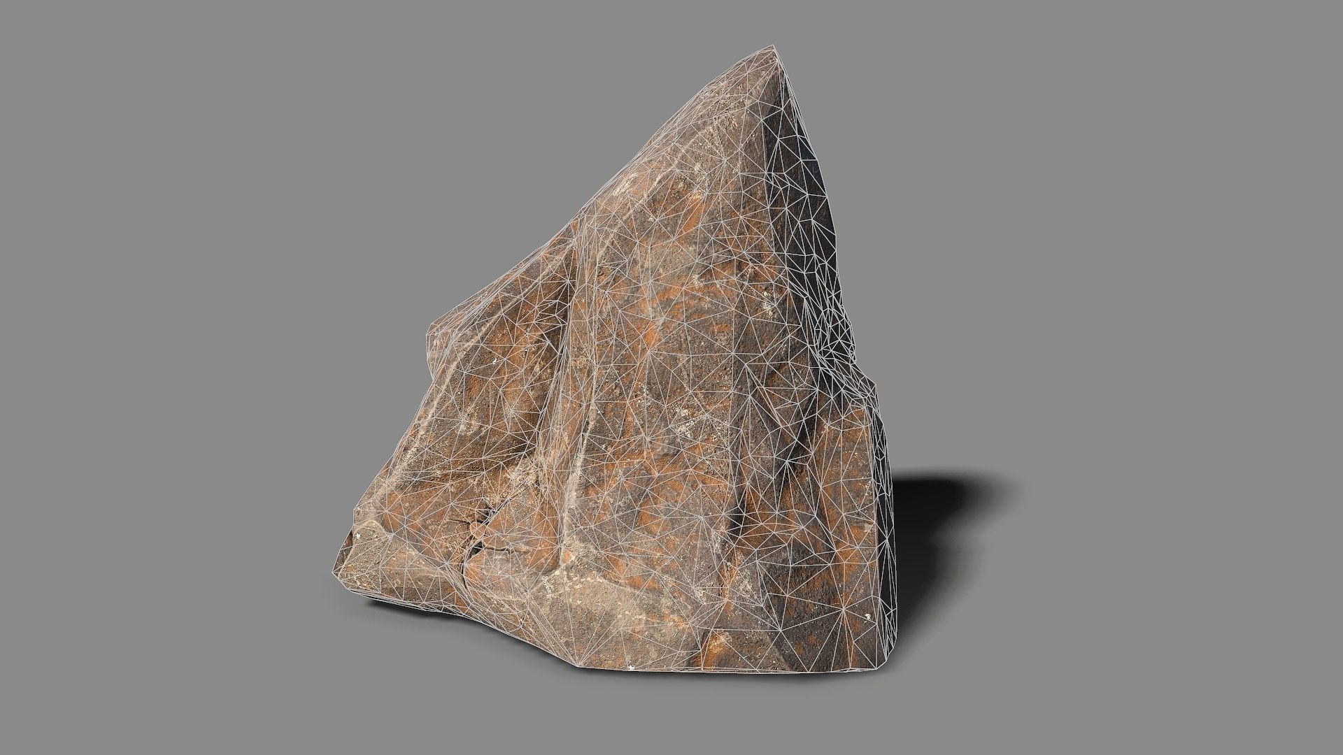 Mountain Rock 03 Low-poly 3D model_13