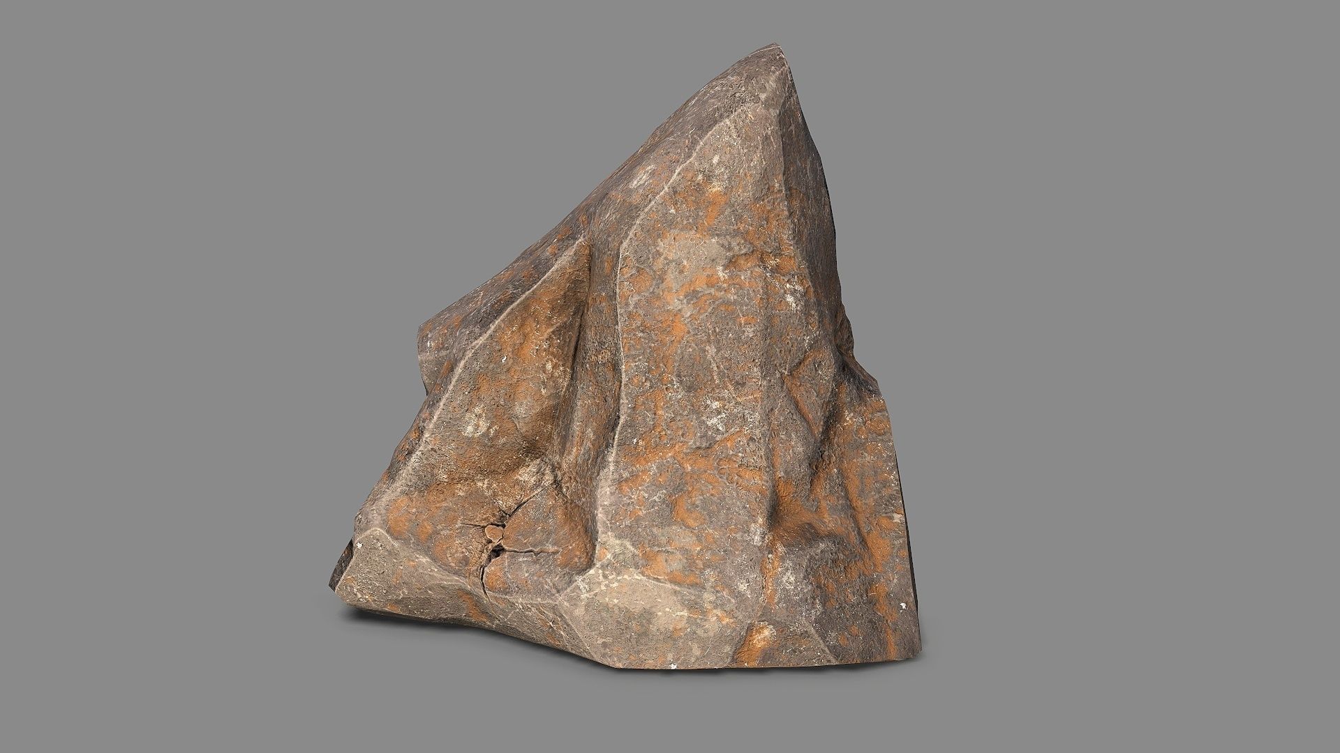 Mountain Rock 03 Low-poly 3D model_4