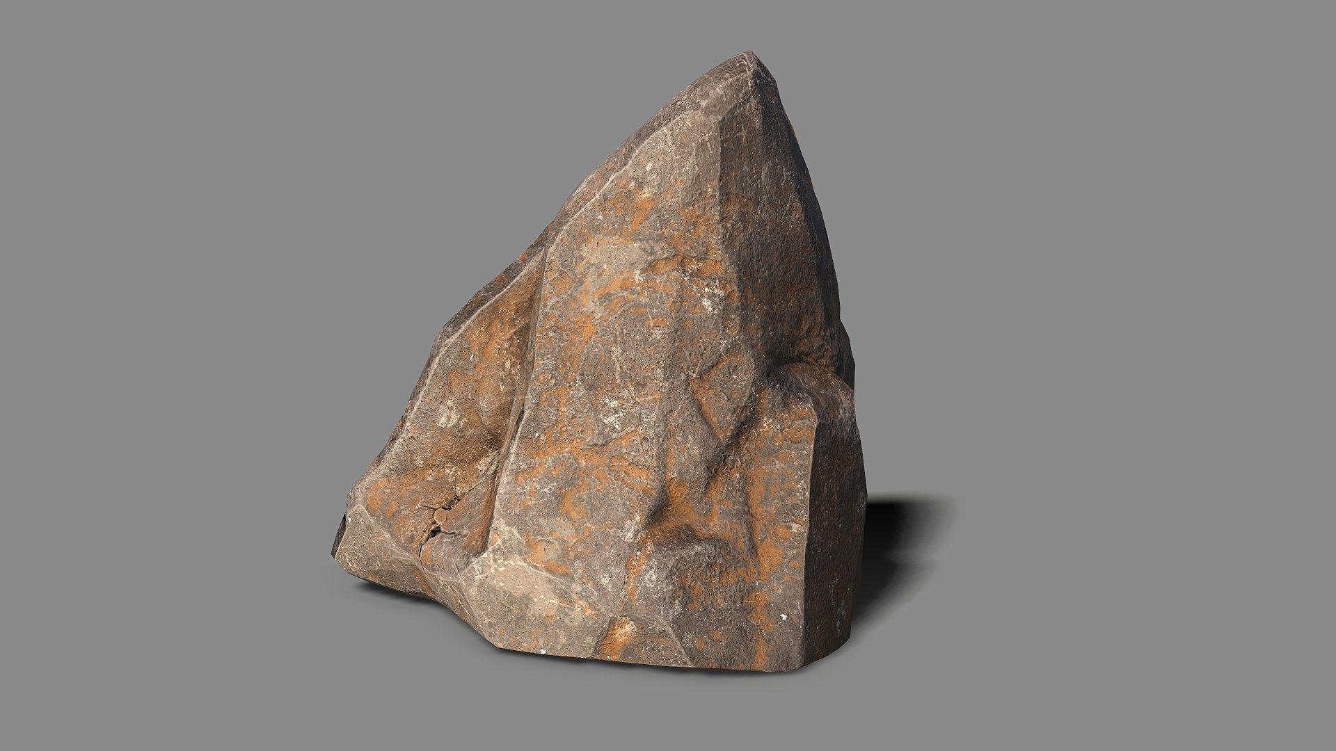 Mountain Rock 03 Low-poly 3D model_5