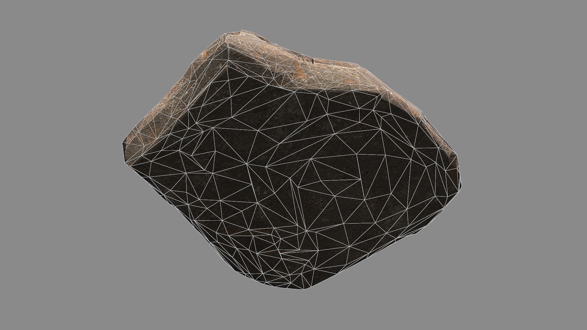 Mountain Rock 03 Low-poly 3D model_19