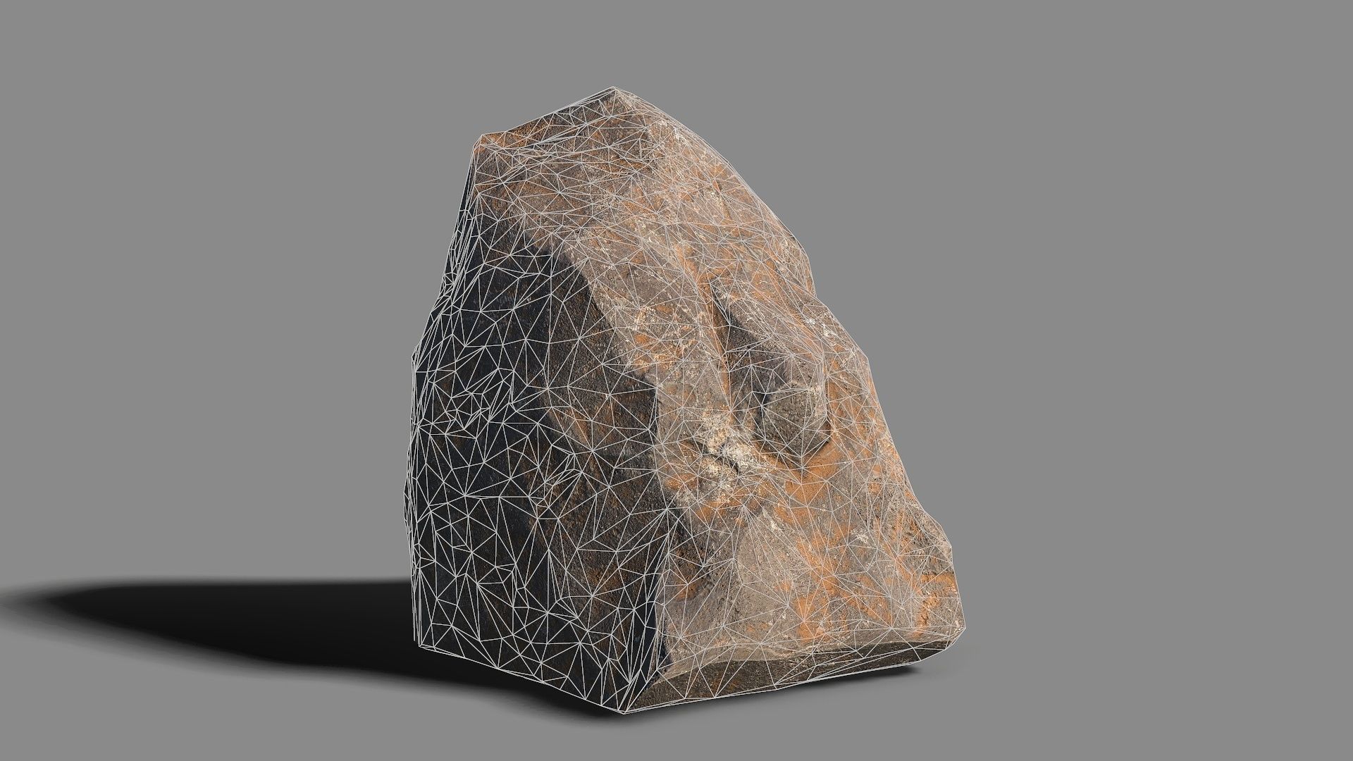 Mountain Rock 03 Low-poly 3D model_17