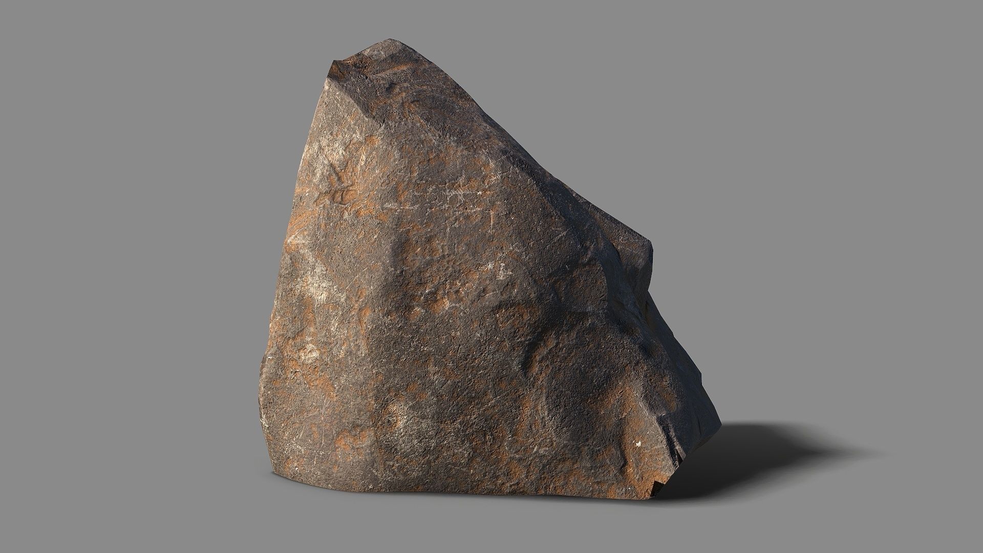 Mountain Rock 03 Low-poly 3D model_9