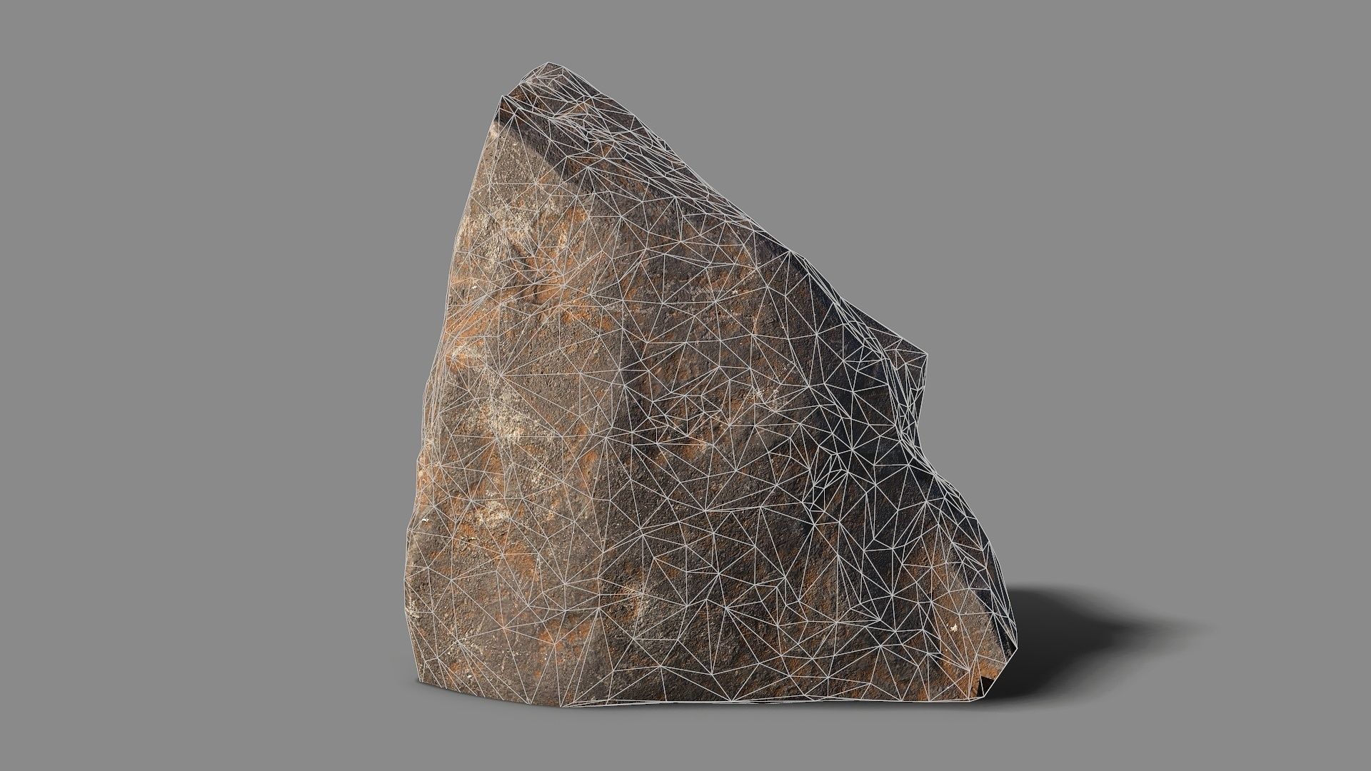 Mountain Rock 03 Low-poly 3D model_16