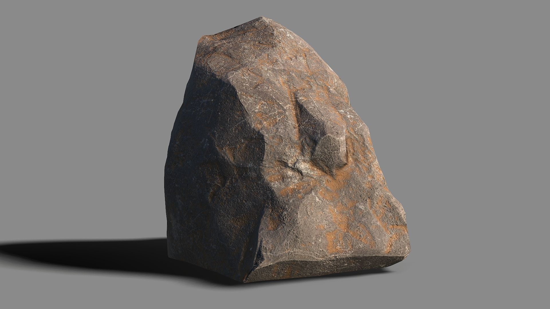 Mountain Rock 03 Low-poly 3D model_10