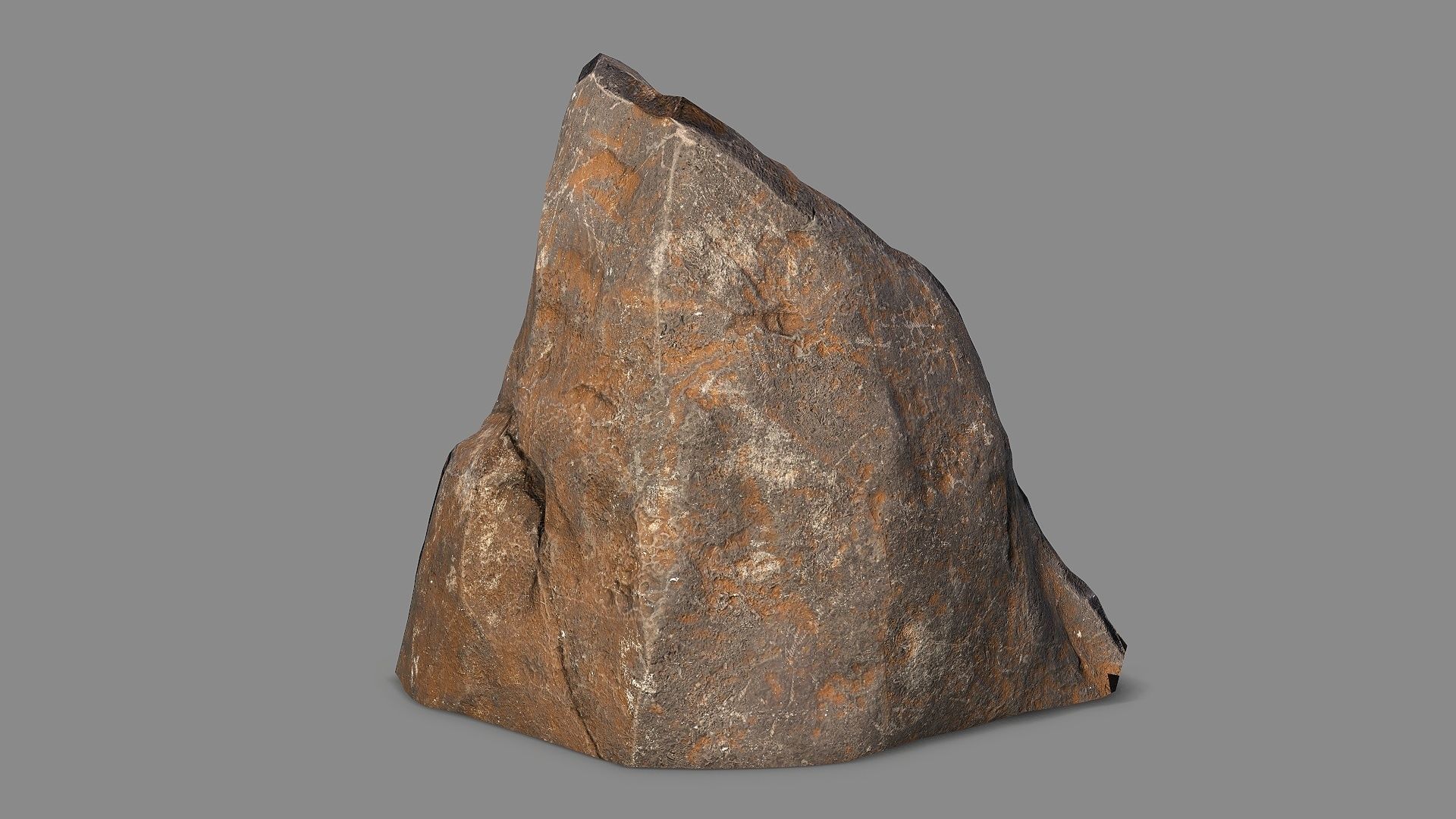 Mountain Rock 03 Low-poly 3D model_8