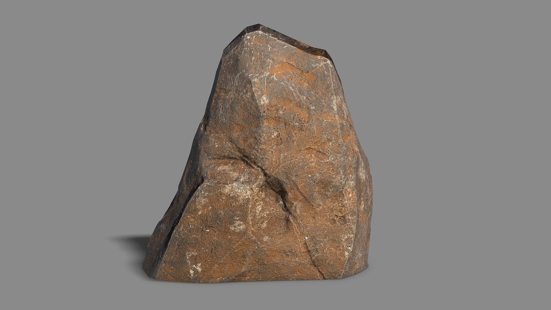 Mountain Rock 03 Low-poly 3D model_7