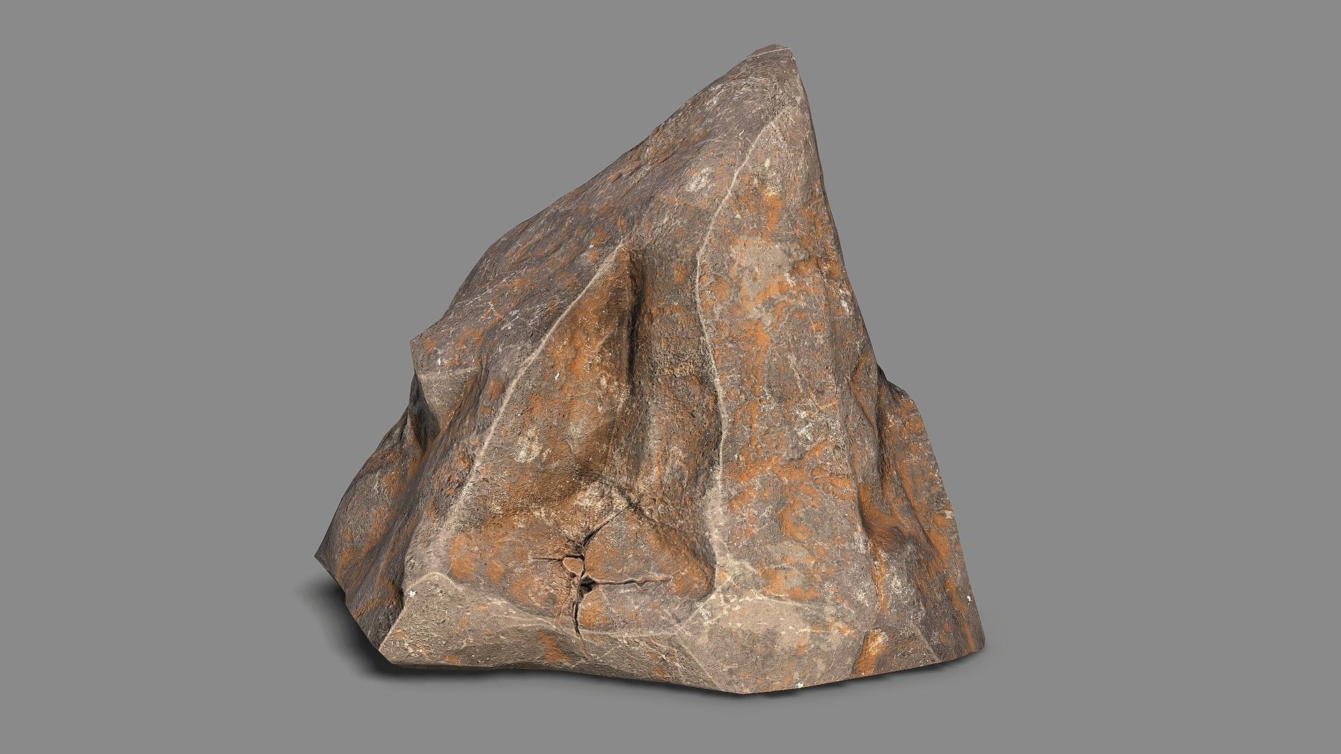 Mountain Rock 03 Low-poly 3D model_3