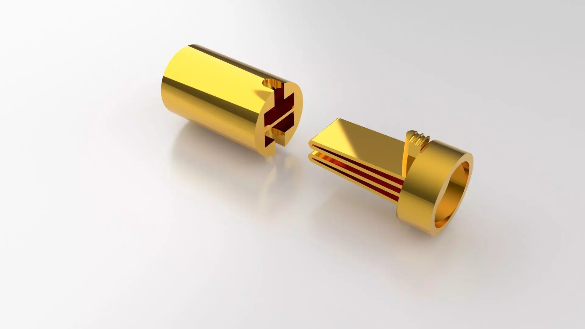 3d Double box clasp 3D print model_0