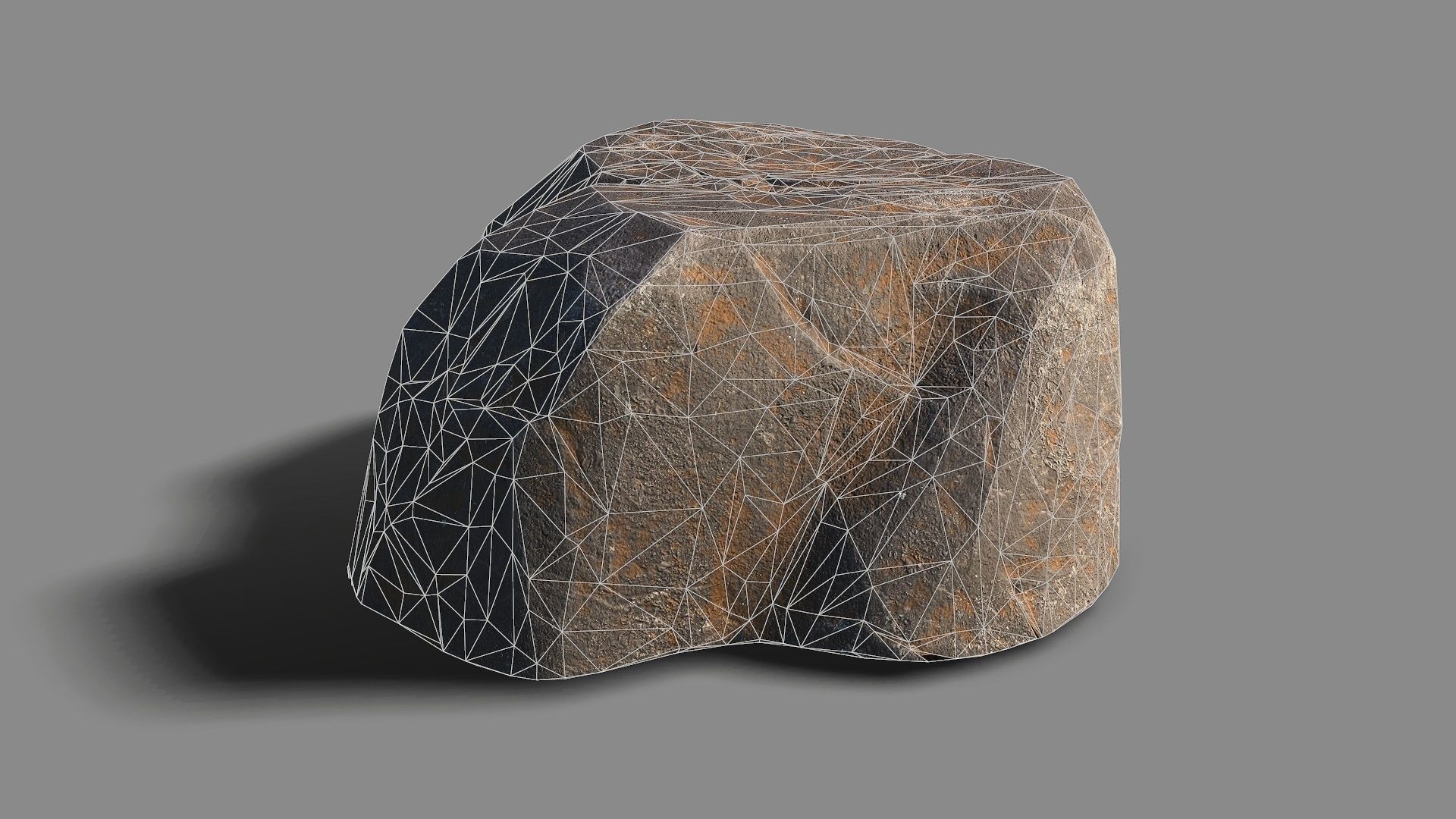 Mountain Rock 05 Low-poly 3D model_15