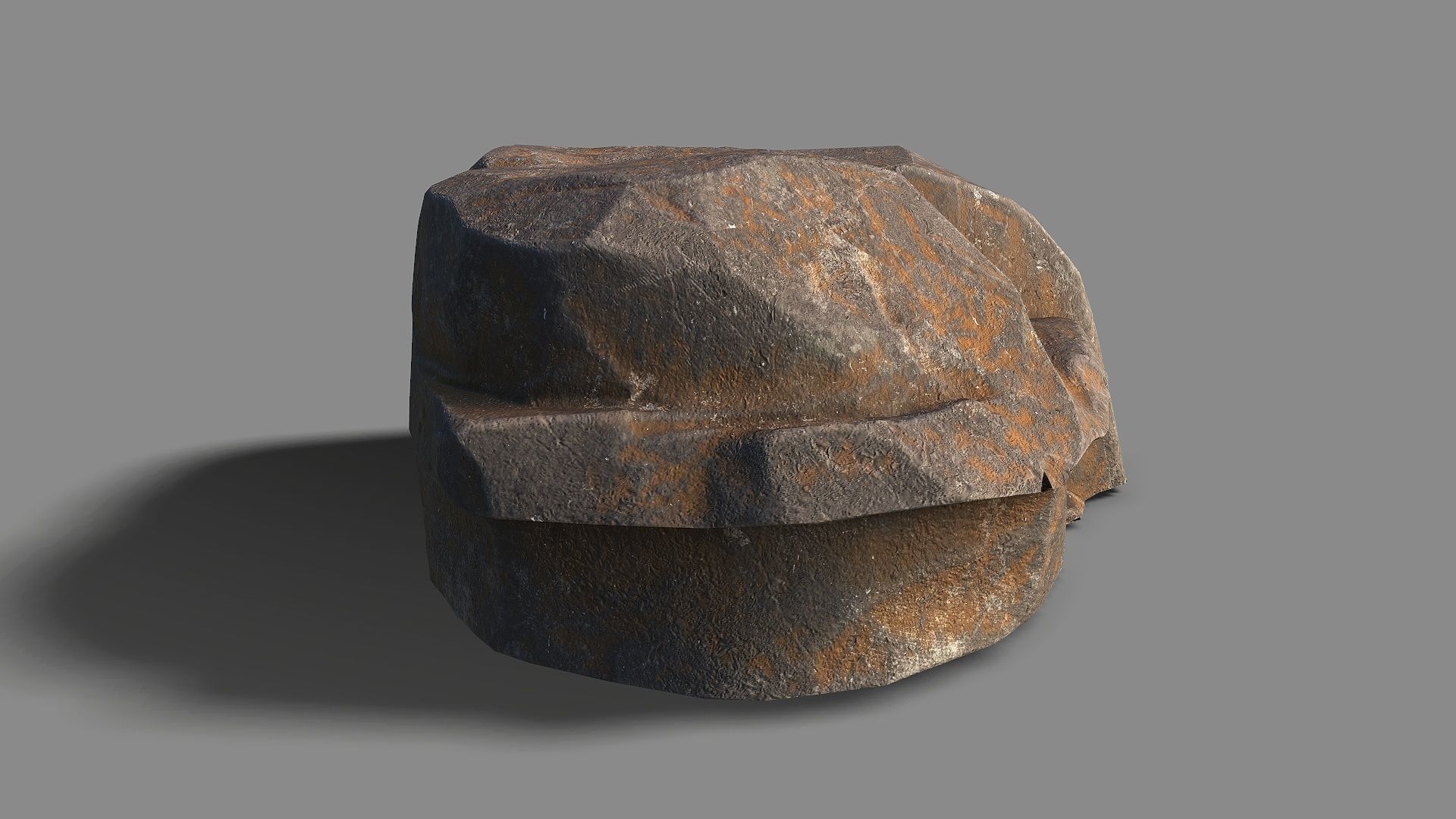 Mountain Rock 05 Low-poly 3D model_11