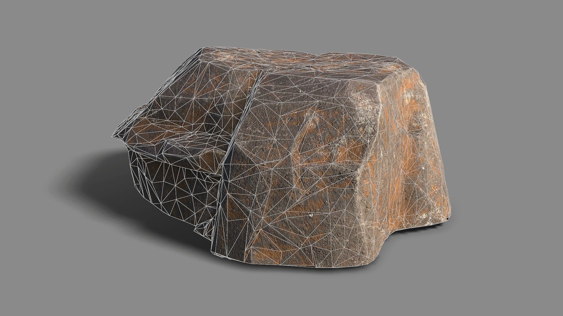 Mountain Rock 05 Low-poly 3D model_14