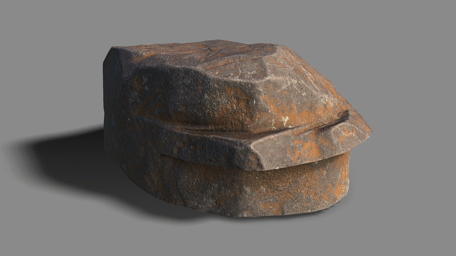 Mountain Rock 05 Low-poly 3D model_10