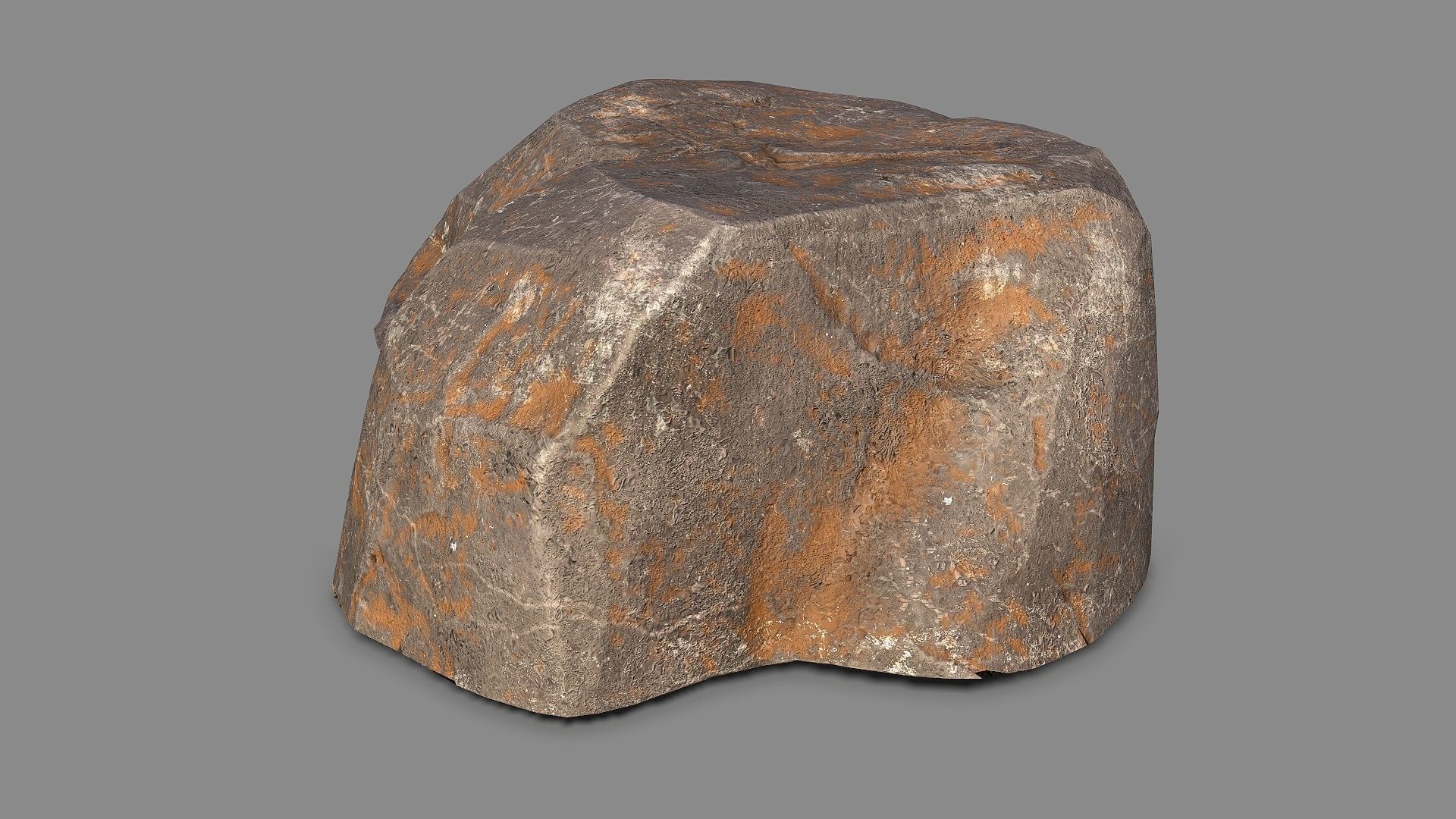 Mountain Rock 05 Low-poly 3D model_5