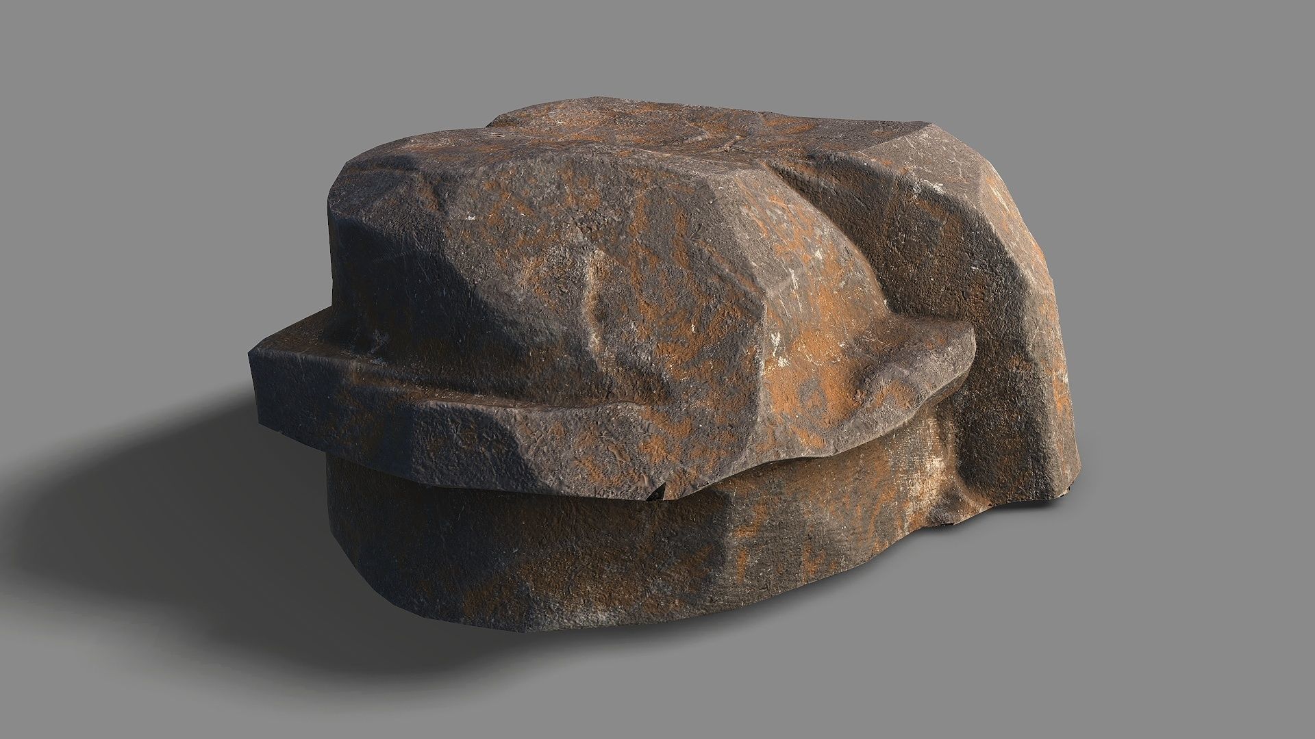 Mountain Rock 05 Low-poly 3D model_12
