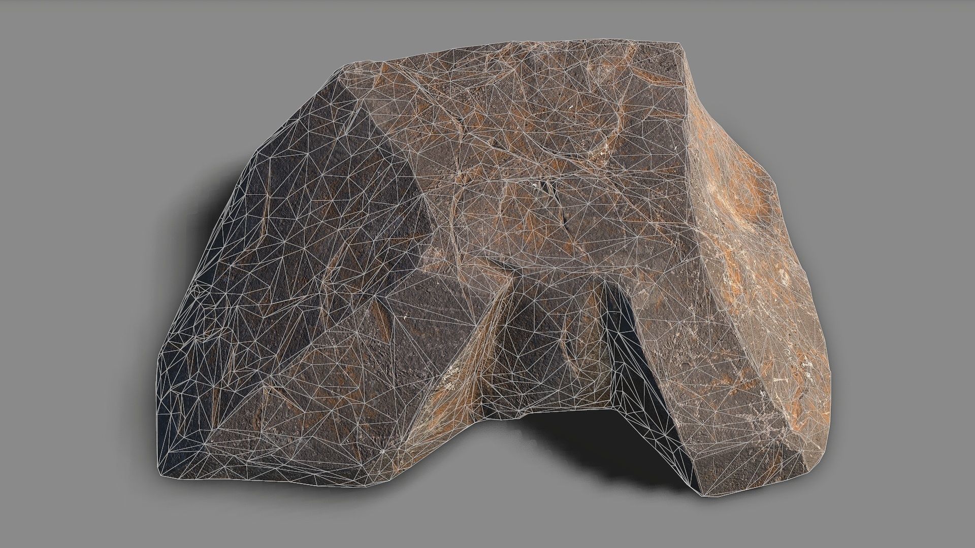 Mountain Rock 06 Low-poly 3D model_16